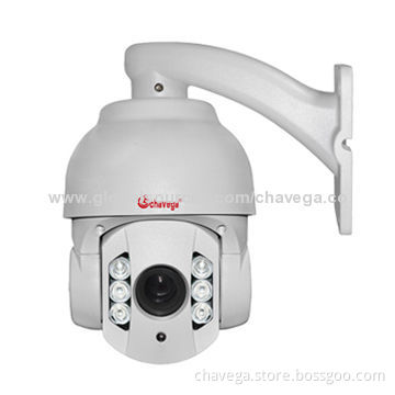 1000TVL 4 inch outdoor 80m IR distance speed dome camera, built-in OSD, auto reversing 180